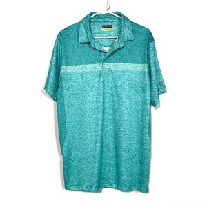 PGA TOUR Pro-Series Athletic Fit Golf Polo Shirt size Large